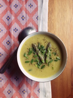 Leek and Asparagus Soup